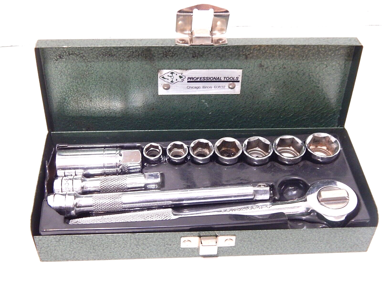SK TOOLS 3/8 DRIVE SOCKET SET 3/8-3/4 6 POINT