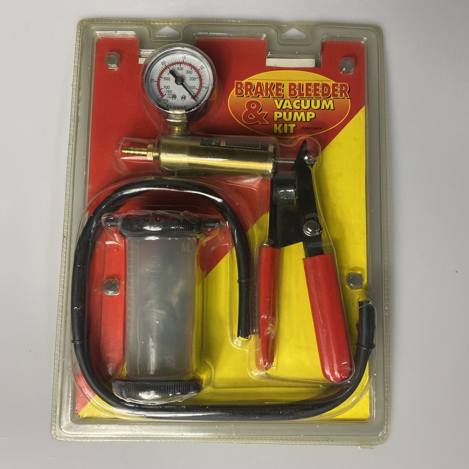US General Brake Bleeder and Vacuum Pump | New OLD Stock | Sealed |