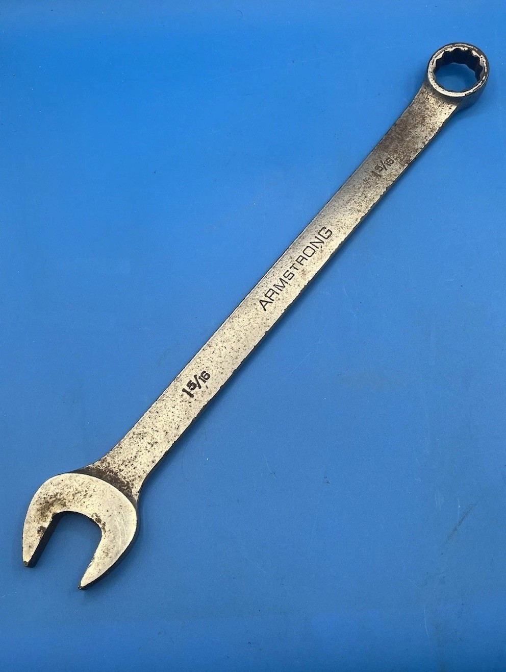 Armstrong Tools USA 25-230 15/16” Combination Wrench Polished Chrome, 12 Point