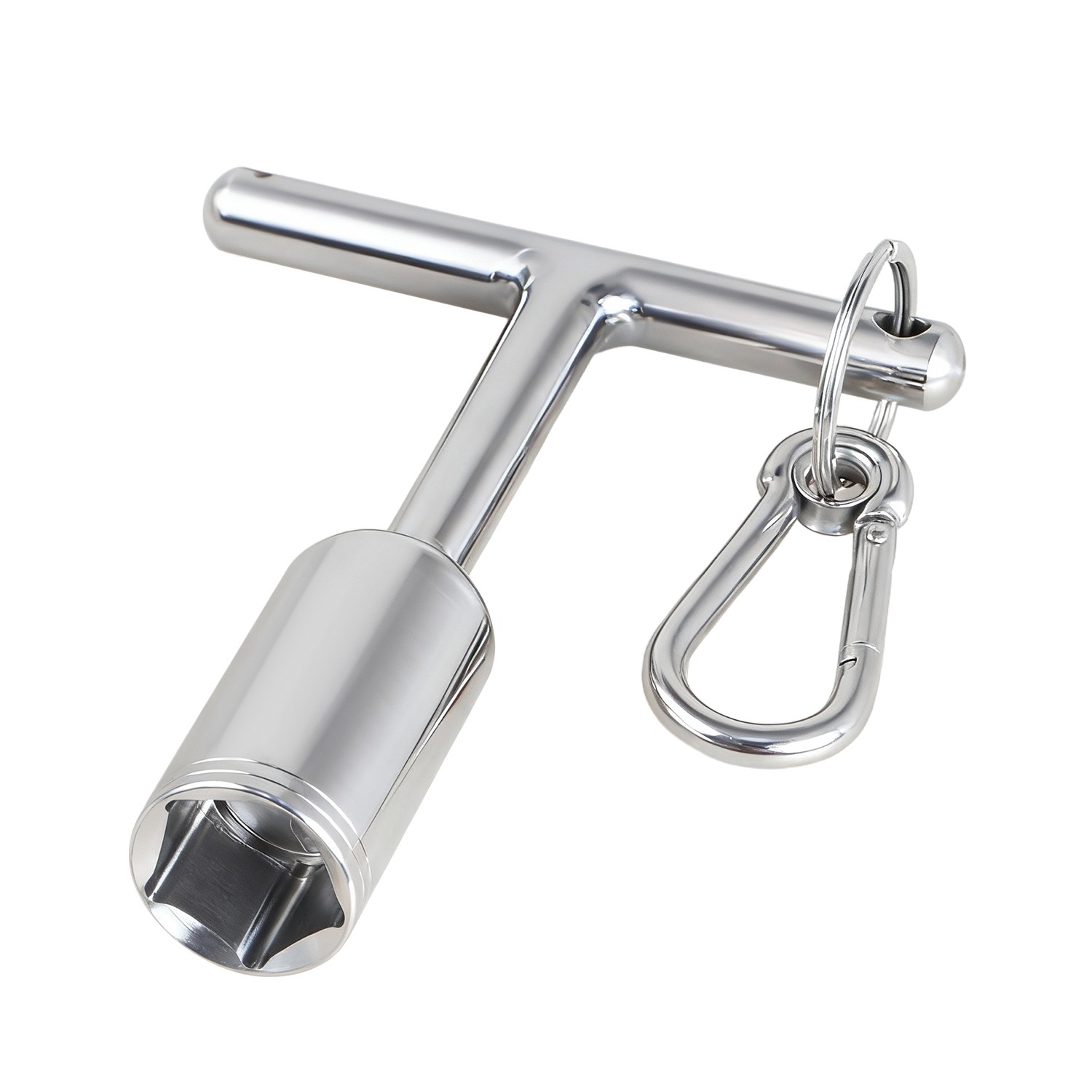 T-Handle Penta Socket 13/16″ Deep Socket Lineman Wrench Use for Penta Head Bolt