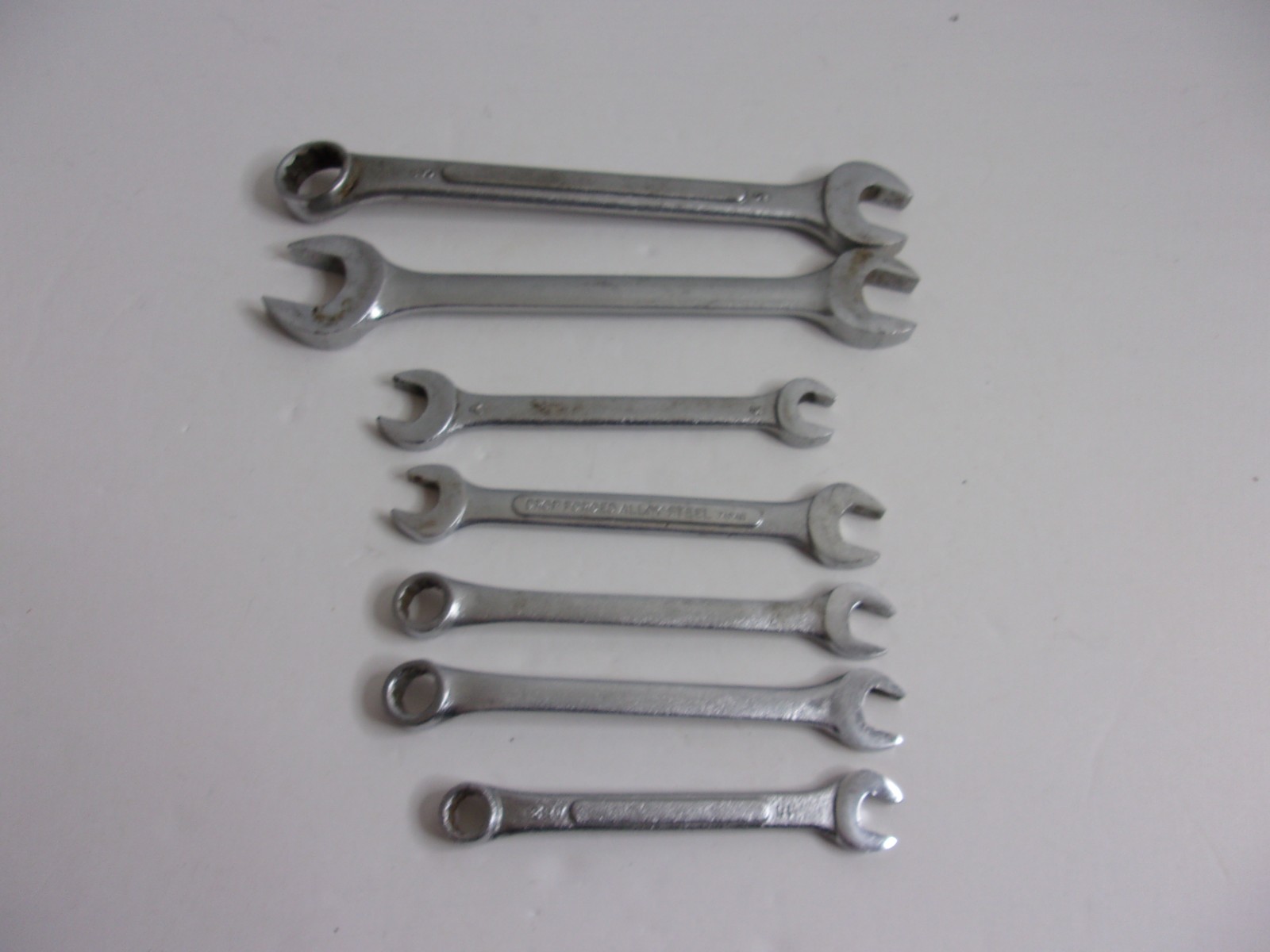 7-Vintage KAL USA 5/8″ COMBINATION WRENCH 12pt plus others as Pictured