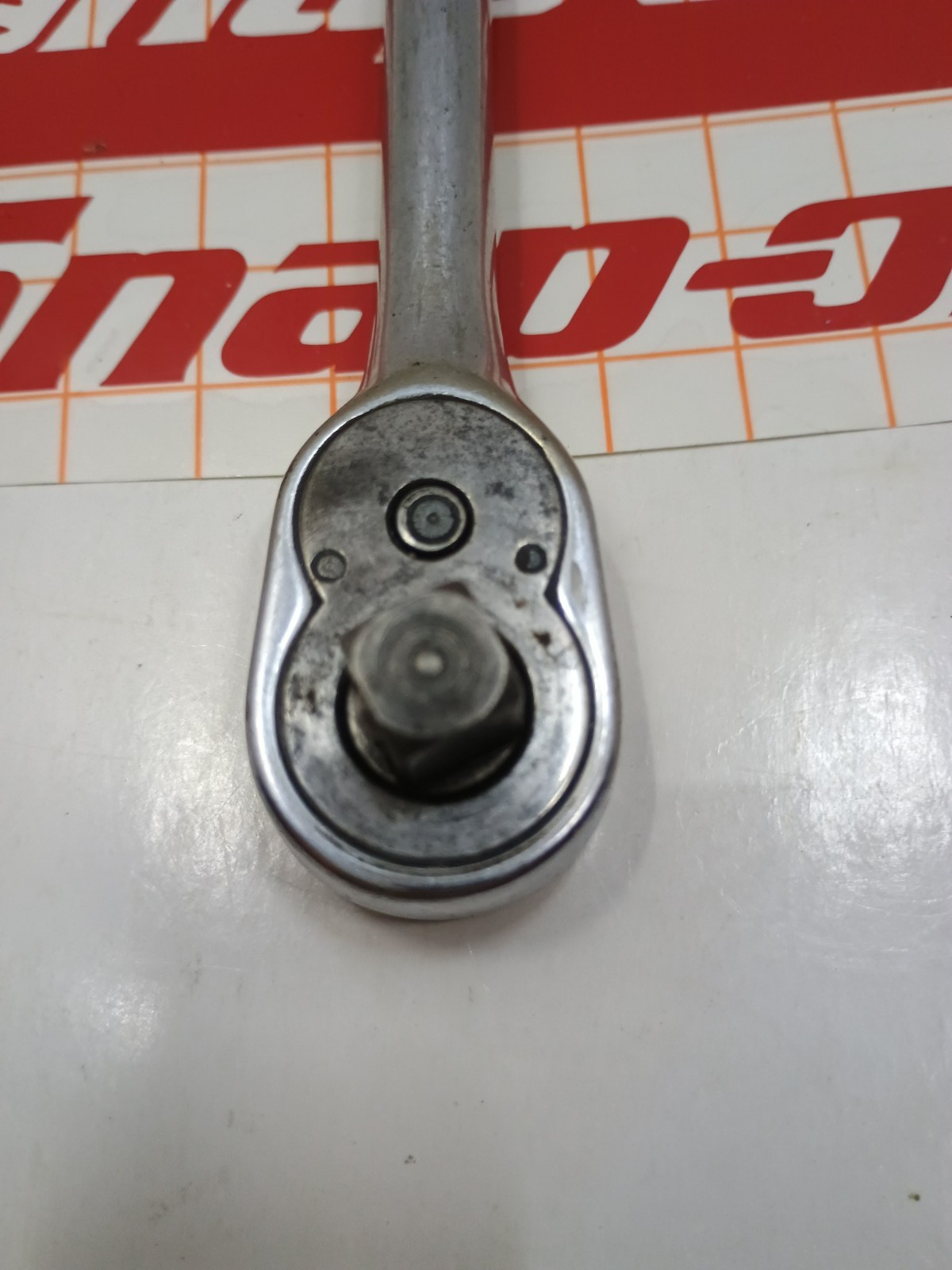 83 -Snap-On F-710B 7.5″ Length Ratchet Wrench 3/8″ Dr Standard Handle USA Used