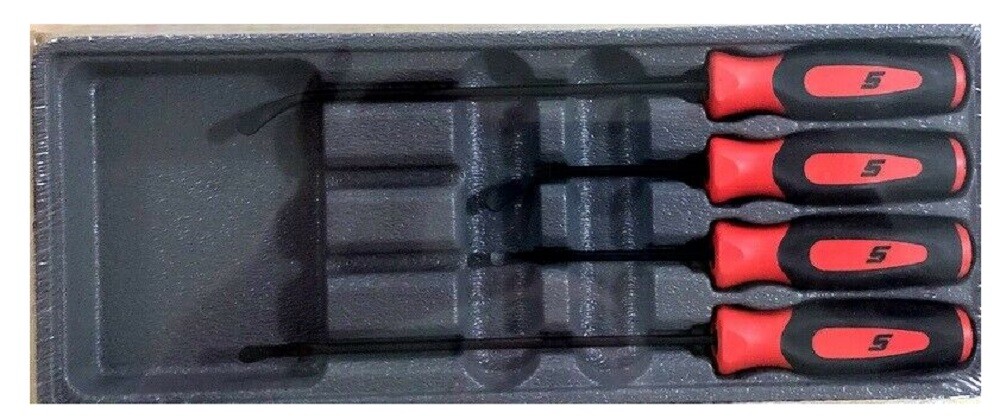 *NEW* Snap-on Seal Removal Set, SGSR104AR *RED SOFT HANDLES* BRAND NEW & SEALED!