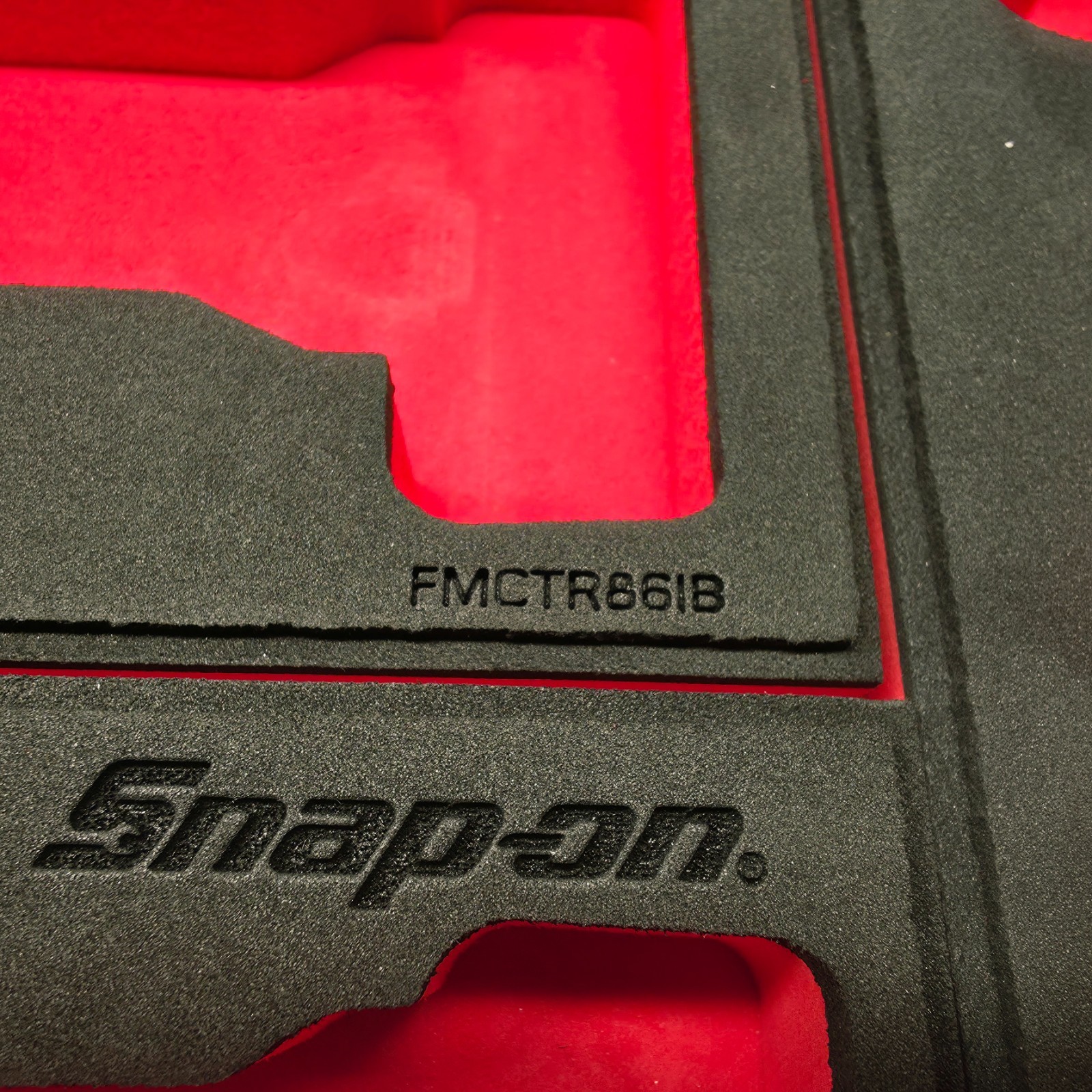 Snap-on Tools RED FOAM ORGANIZER SET WITH 14V RATCHET FOAM