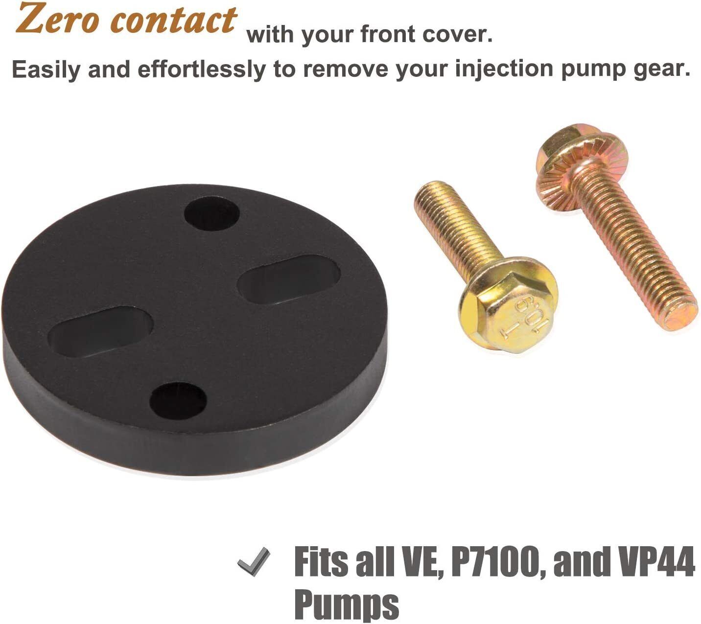 Engine Barring Tool Injection Pump Gear Puller Lock Nut Wrench For Dodge Cummins