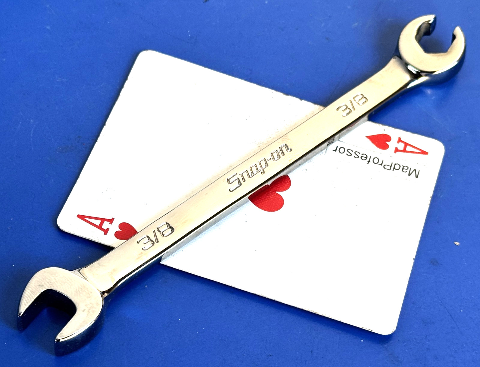 Snap-on Tools 3/8″ SAE Combination 6-point Flare Nut Open End Wrench RXS12B NEW