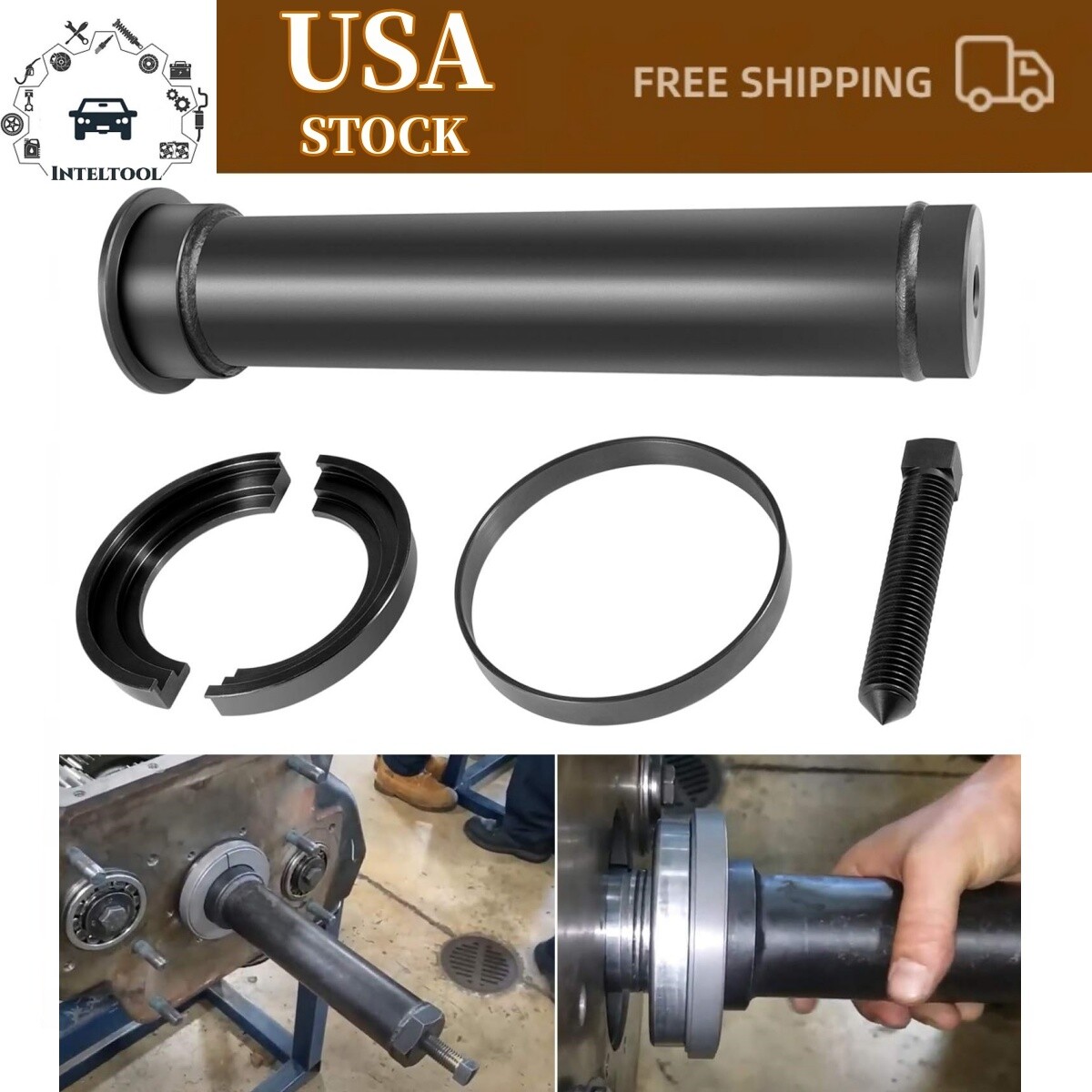 For Eaton Fuller Input Shaft Bearing Puller Tool for 1 3/4″ & 2″ shafts #4308011
