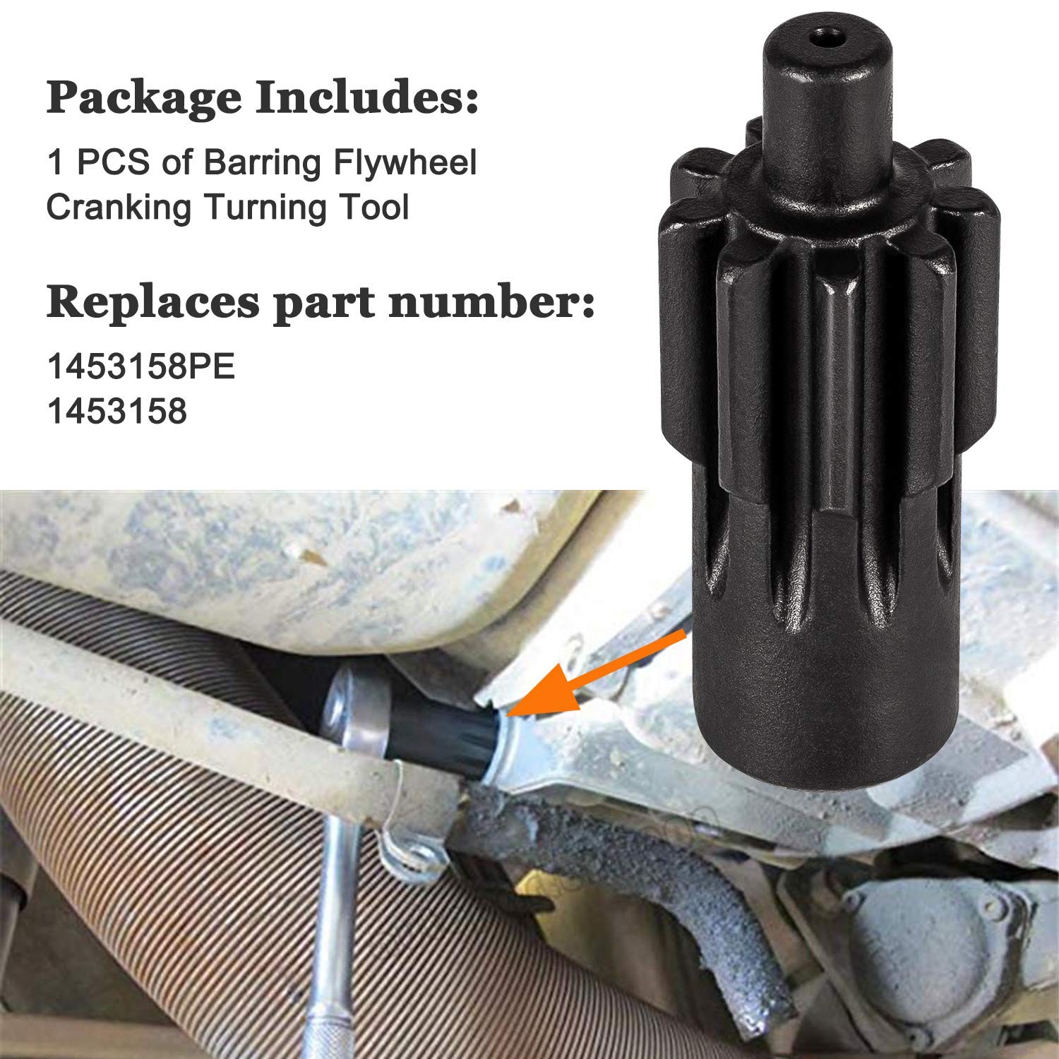 Engine Barring Tool MX 13 Fits for Paccar Kenworth T880 Truck Engine Barring …