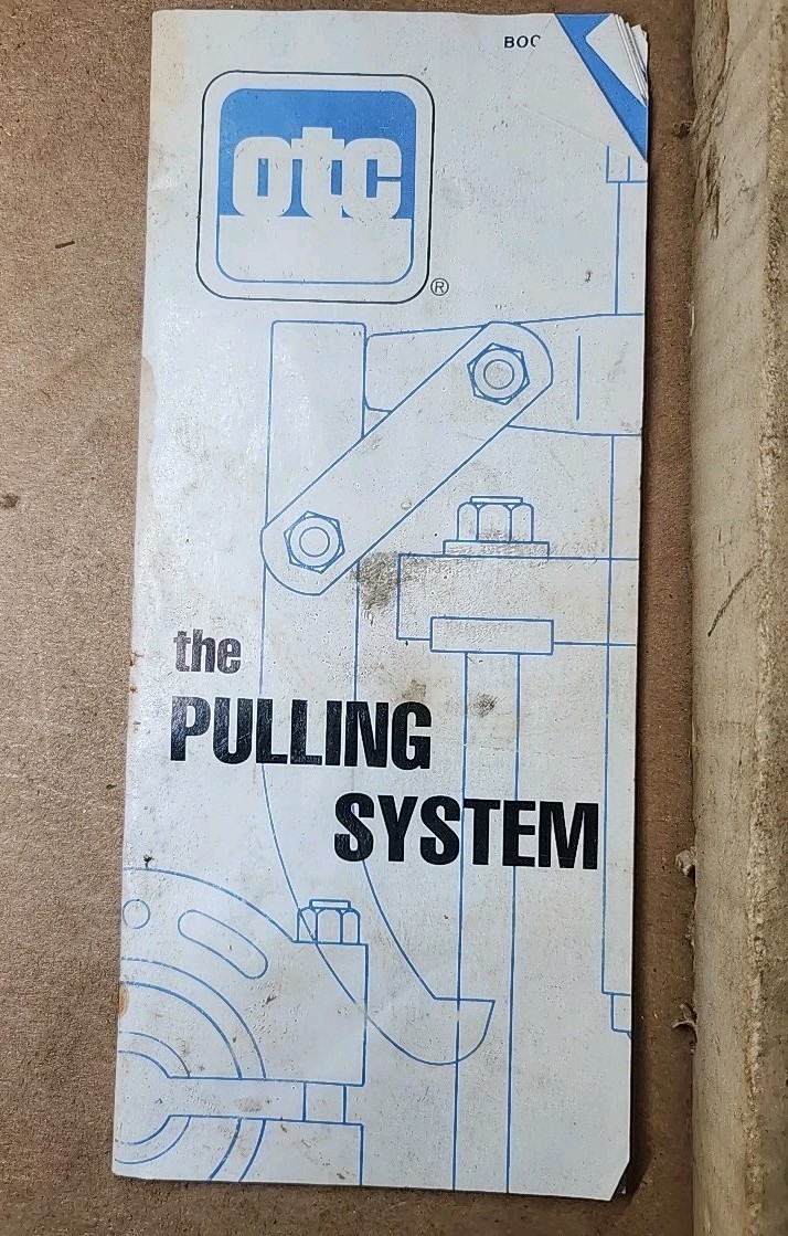 OTC PA-5 5Ton Multi Style Puller Set Complete USA Vintage Quality.