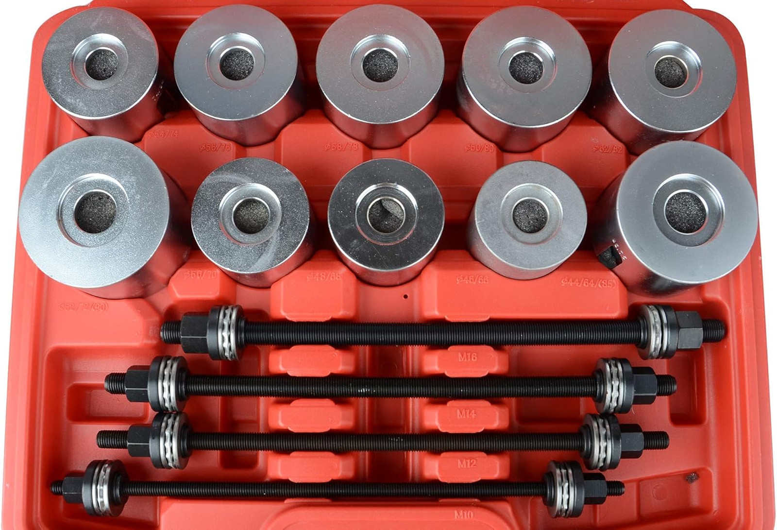 27Pcs Universal Press and Pull Sleeve Tool Set Kit for Cars LGV HGV Bushes