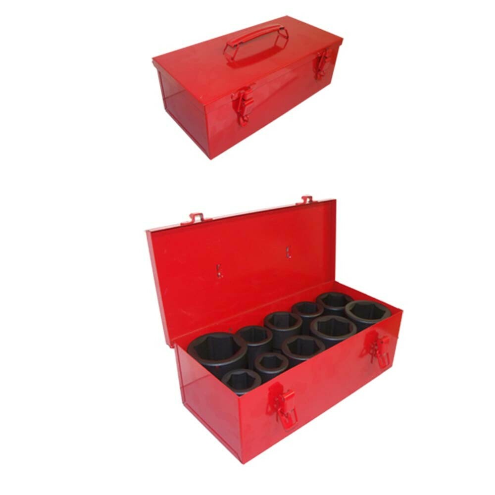 11 PC 1″ DR Drive Deep Impact BUDD SAE 1 to 2″ Sockets
