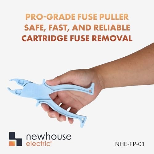 Non-Conductive Nylon Fuse Puller Tool for 13/32 to 13/16 in. Fuses – Electrical