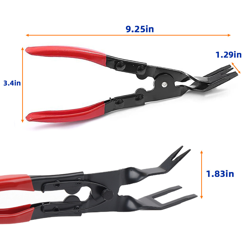 Car Trim Clip Removal Pliers Headlight Repair Door Panel Retainer Remover Tool