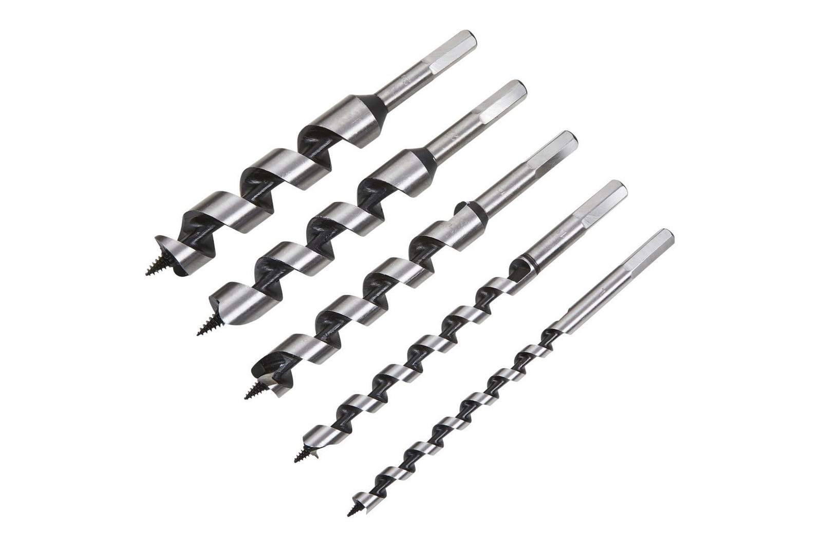 Blue Spot 20200 5 Piece Hex Shank Auger Drill Bit Set