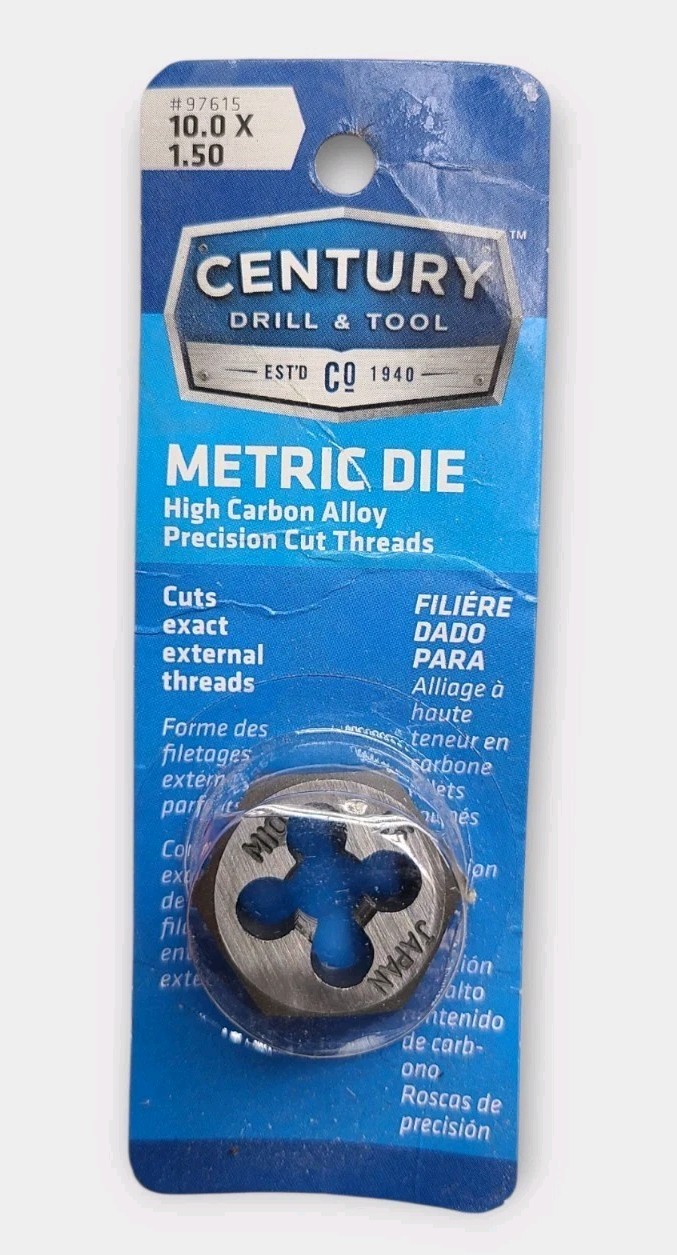 Century Drill & Tool Die 97615 10.0 x 1.50