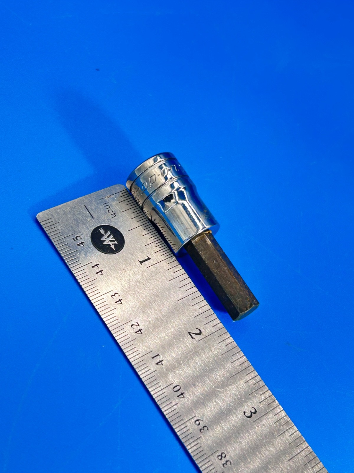 Snap-on Hex Bit Socket 3/8” Drive 5/16” SAE FA10E USA N-3-15