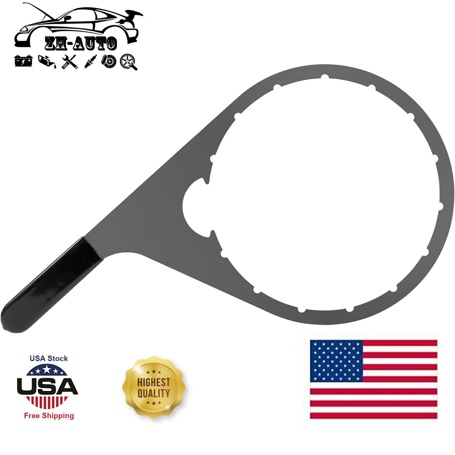 8″ 482017 Fuel Filter Collar Vent Cap Wrench For Fuel Pro 482, 483, 485,487, 488