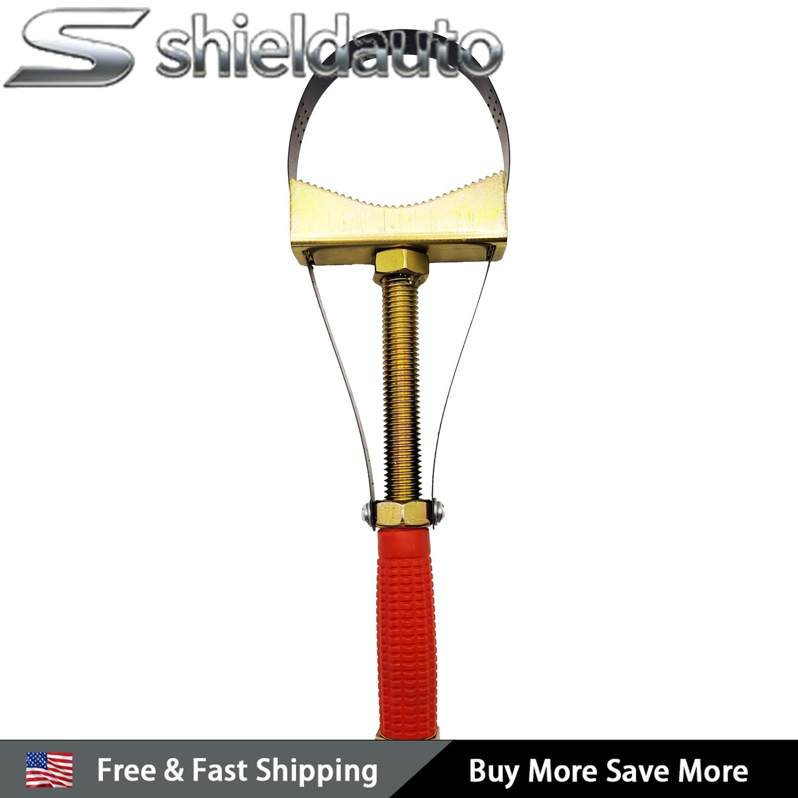 Oil Filter Wrench Removal Tool Heavy Duty Adjustable Strap 9-15 cm Diameter