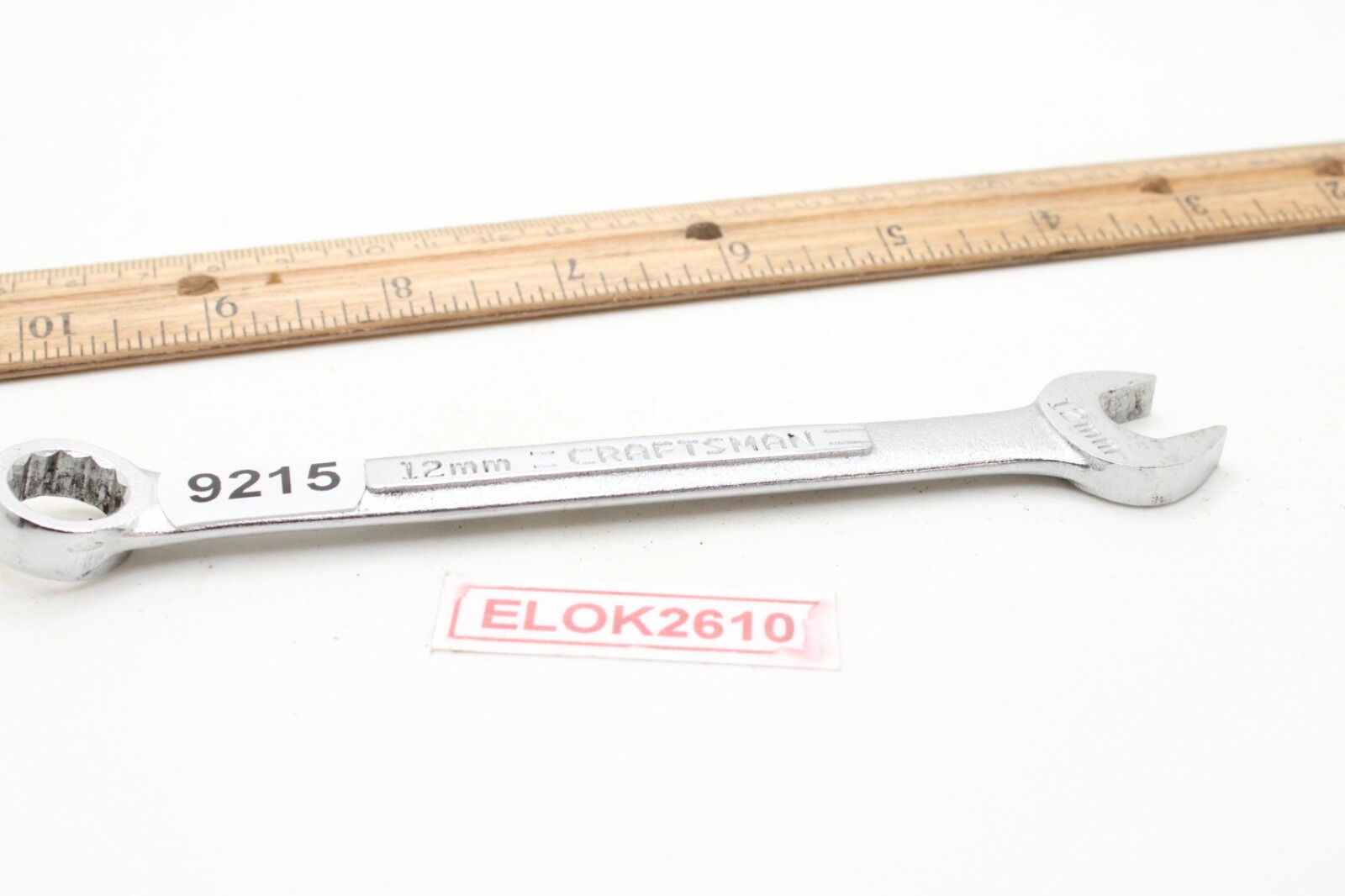 Craftsman VV-42916 12mm 12 Point Metric Chrome Combination Wrench USA