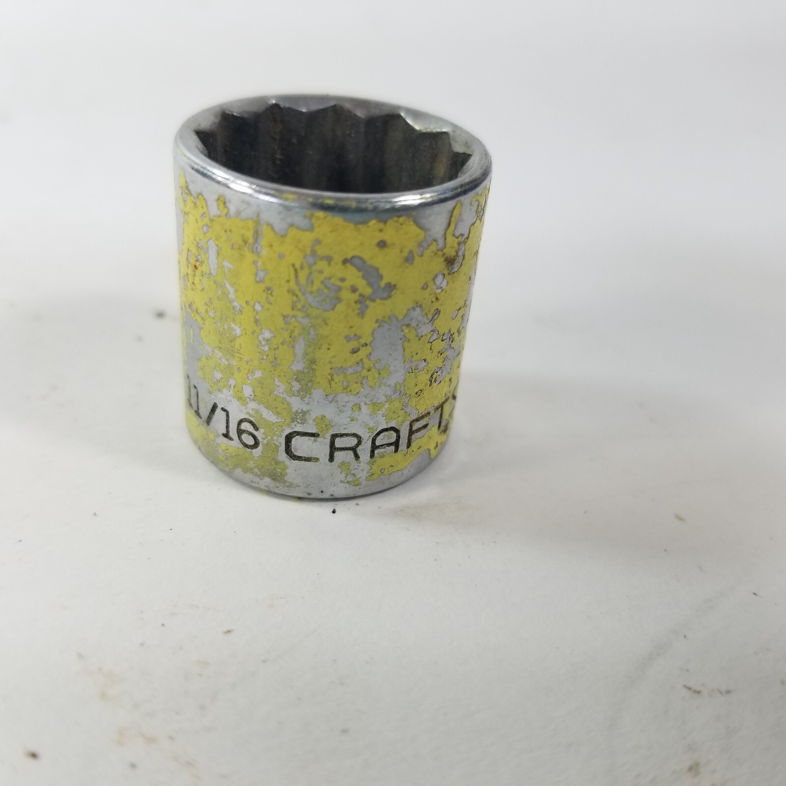 Vintage Craftsman 3/8″ Drive 11/16″ Standard 12-Point Socket =V=