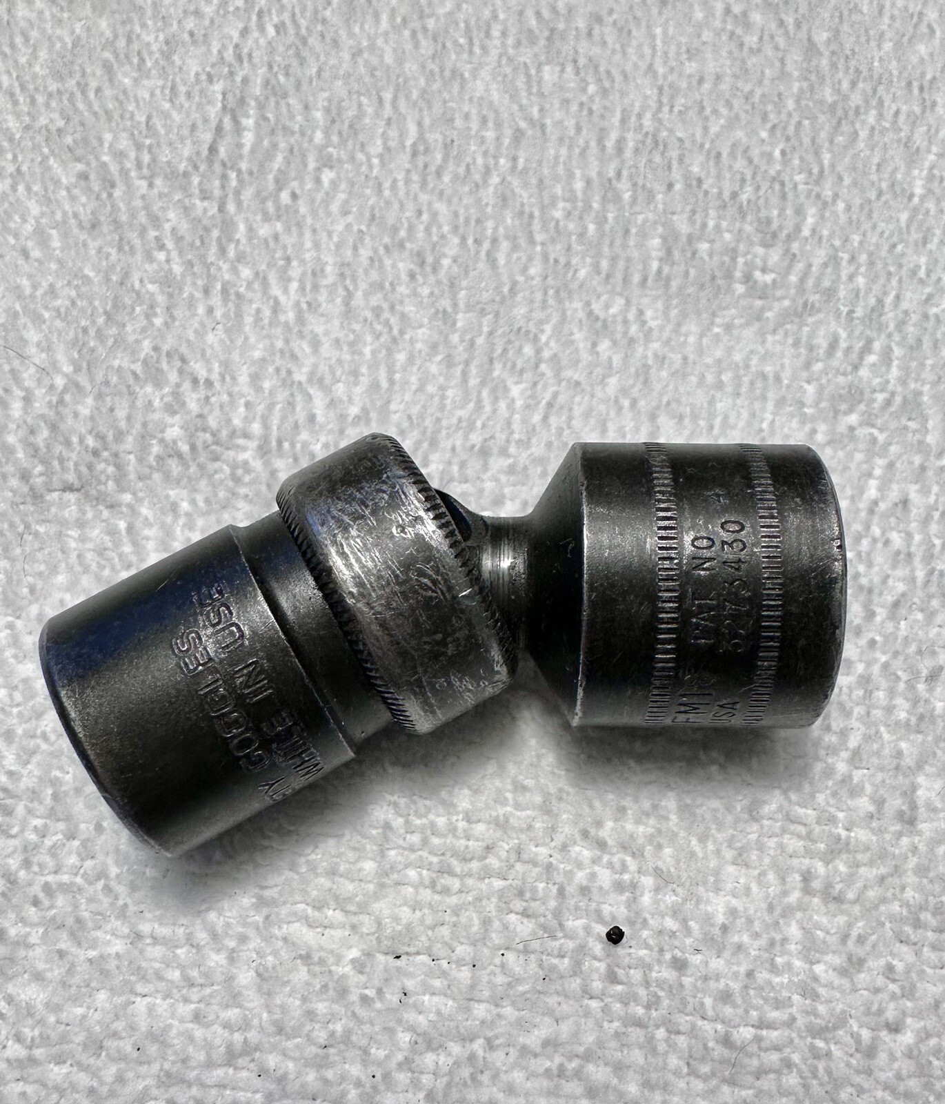 Snap On Tools 3/8 Drive 6pt Metric Shallow Swivel Impact Socket 8-piece Set
