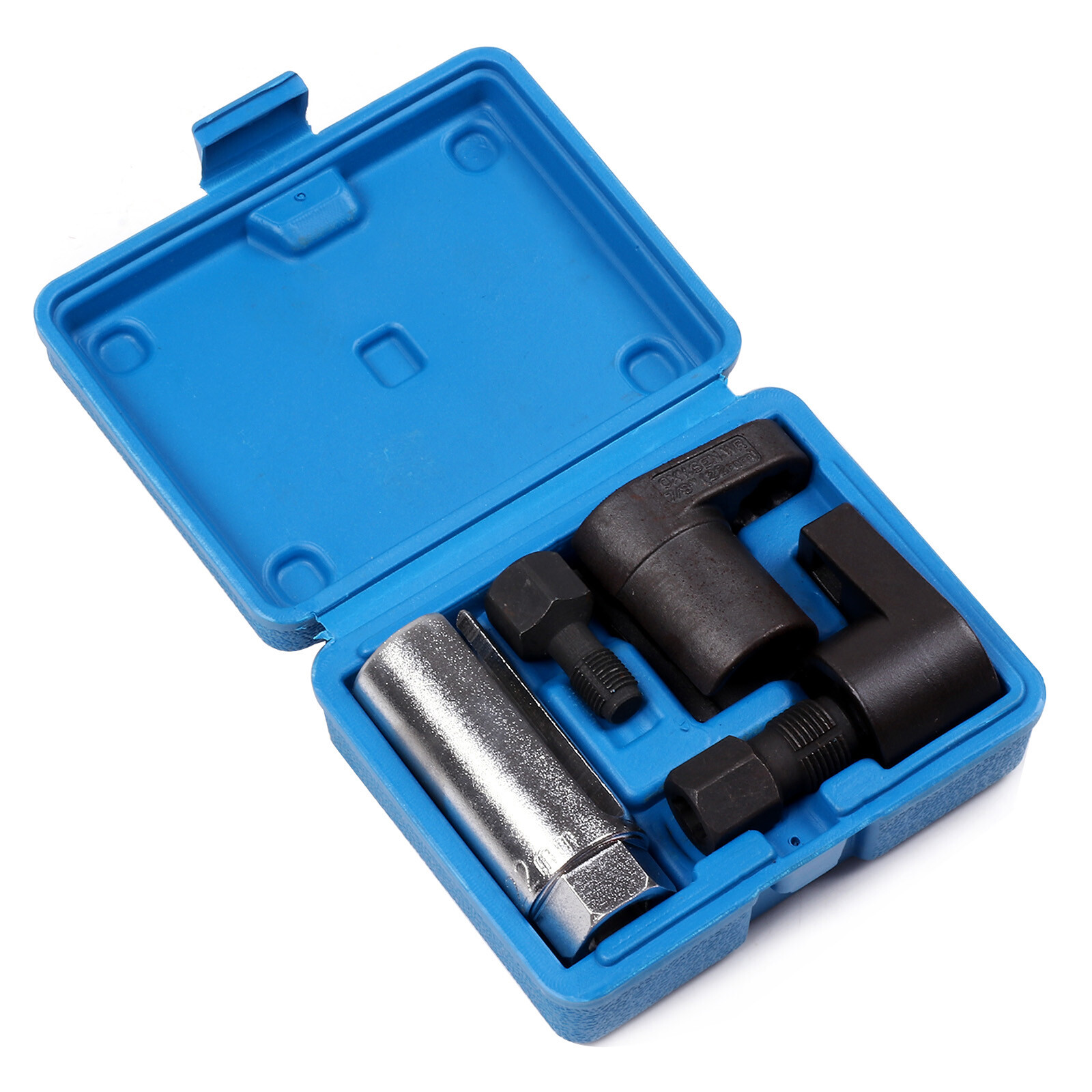 5 pc Oxygen Sensor Socket Vacuum Wrench O2 M12 M18 Tool Renew Thread Chaser set