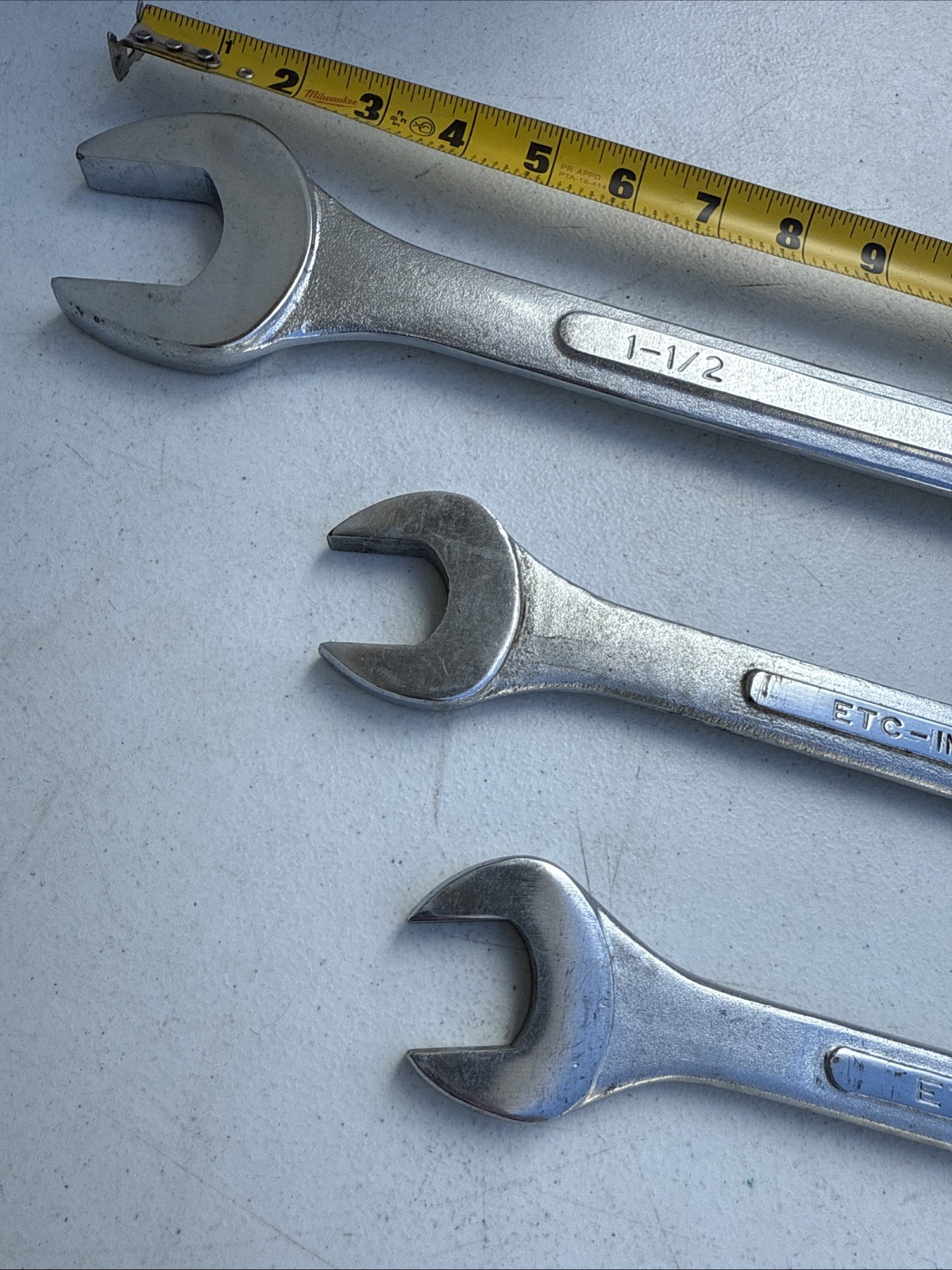 Spanner Ring Socket Wrench Forged Japan Etc 1.1 /16.1-1/2. 3 Different.