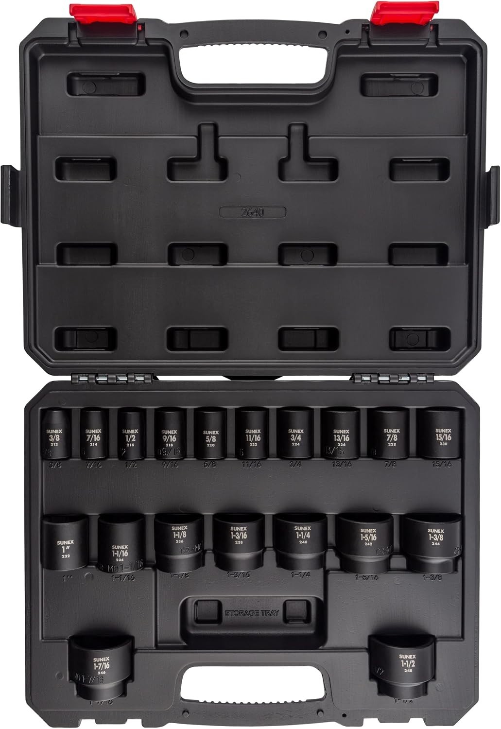 Impact Socket Set 1/2″ Drive, Radius Corner Design