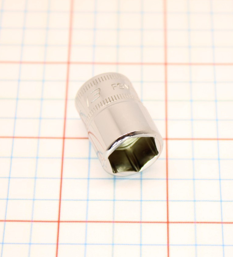 Snap-on Tools USA FSM131 3/8″ Drive 13MM SHALLOW SOCKET 6 POINT