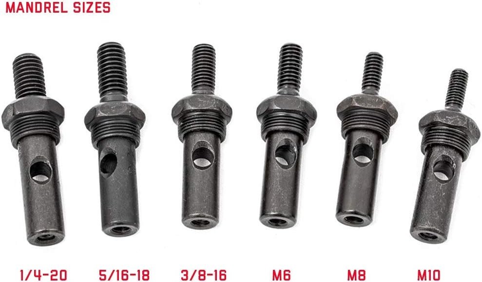 10-Piece Nutsert Tool Kit | Quick Change Mandrel Set –
