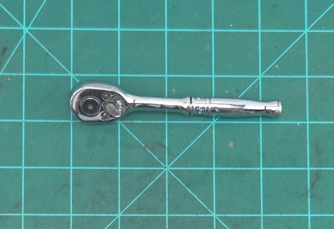 Snap On Tools 1/4″ Drive TM70C Ratchet Vintage