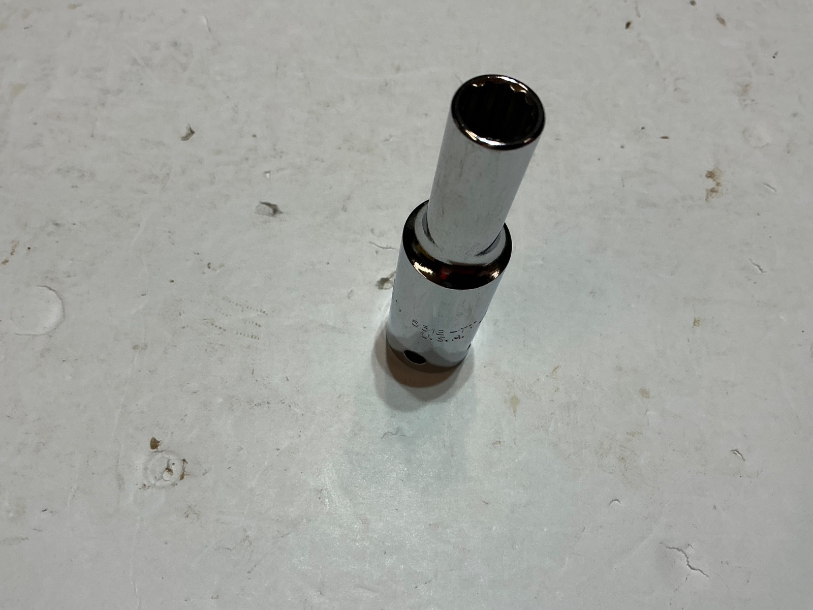 New Proto 1/2″ drive 3/8″ deep well socket 12pt 5312-TT USA made