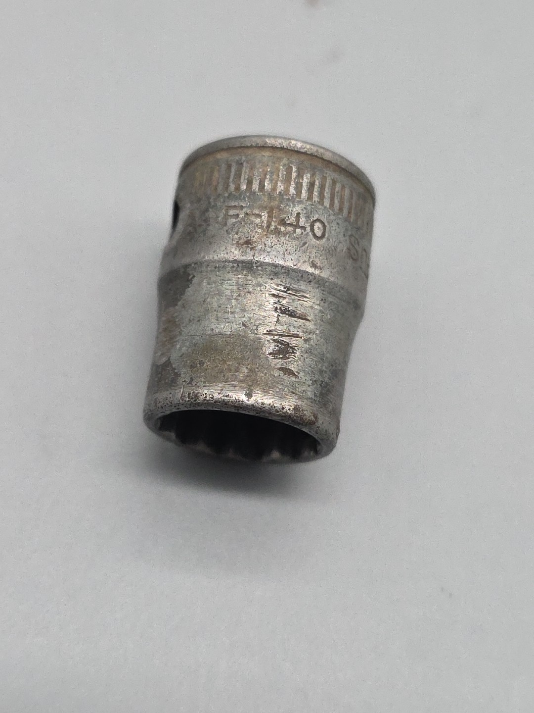 Snap On Tools F-140 7/16″ Socket 12 Point 3/8″ Drive USA