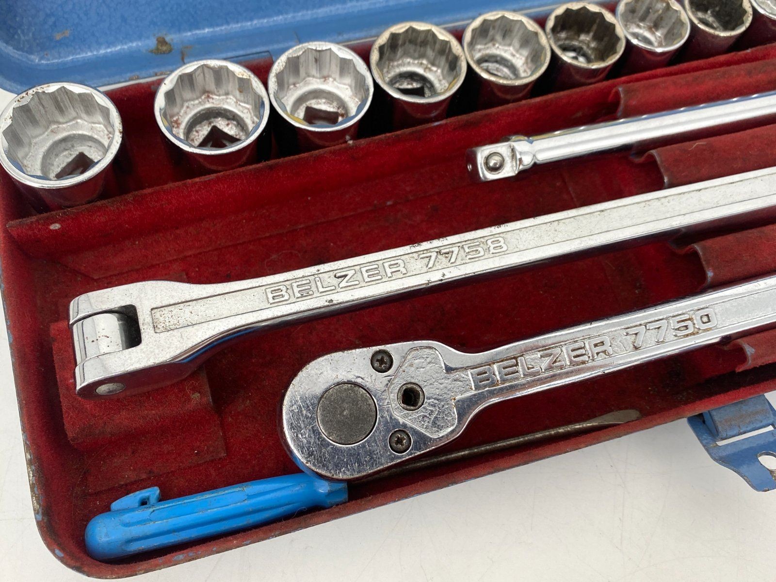 * BELZER RATCHET BOX 7750 9-22mm VINTAGE TOOL