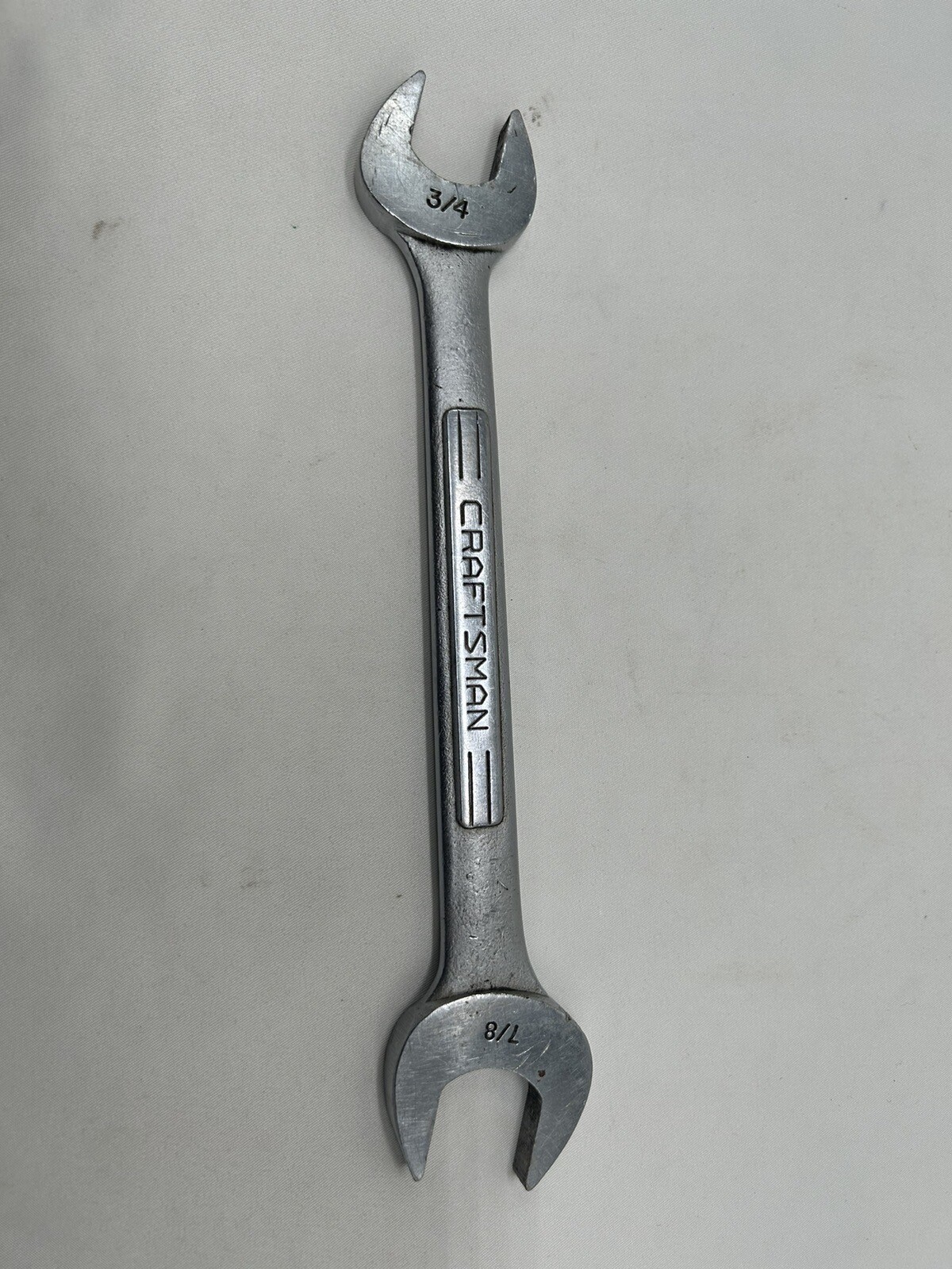 Vintage Craftsman USA Open End Wrench 3/4″ x 7/8″ =V= Series Very Good Condition