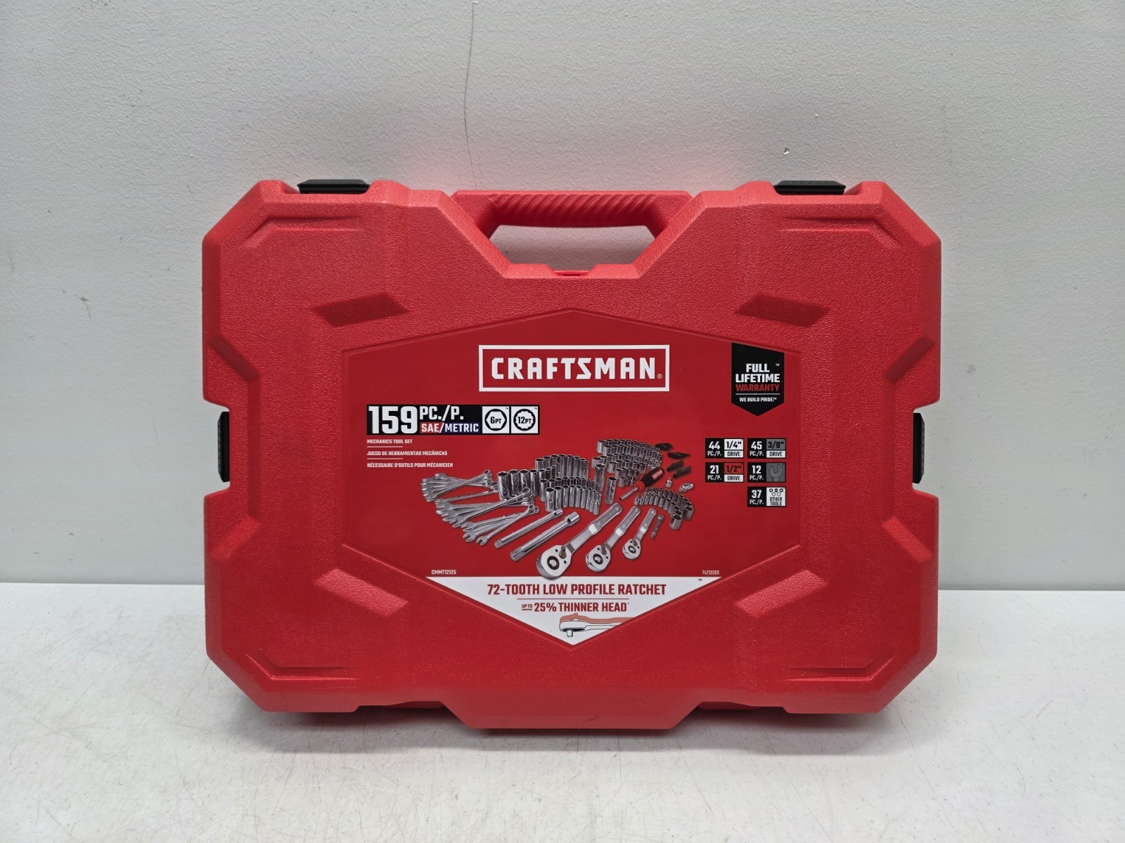 Craftsman Tools CMMT12125, 159 Piece Mechanics Tool Set SAE & Metric