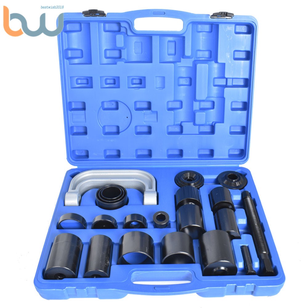 21PCS Ball Joint Press Kit Master Adapter Set for Removal & Install on 2/4WD Car