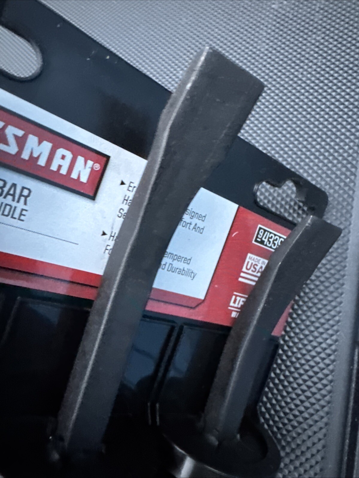 Nos Sears Craftsman Strike Cap Pry Bar Set, 12″ 17″ 25″, made in USA 43395 NEW