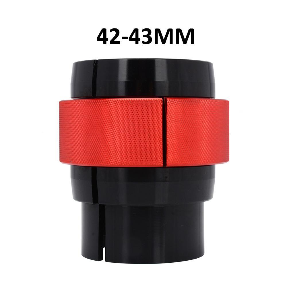 42MM-43MM Fork Oil Seal Driver Tool for Universal Motorcycle Dirt Bike Red