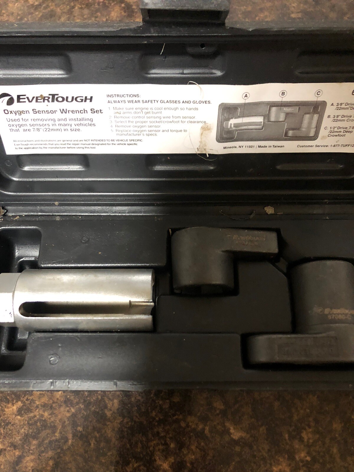 Ever Tough Oxygen Sensor Wrench Set 67060