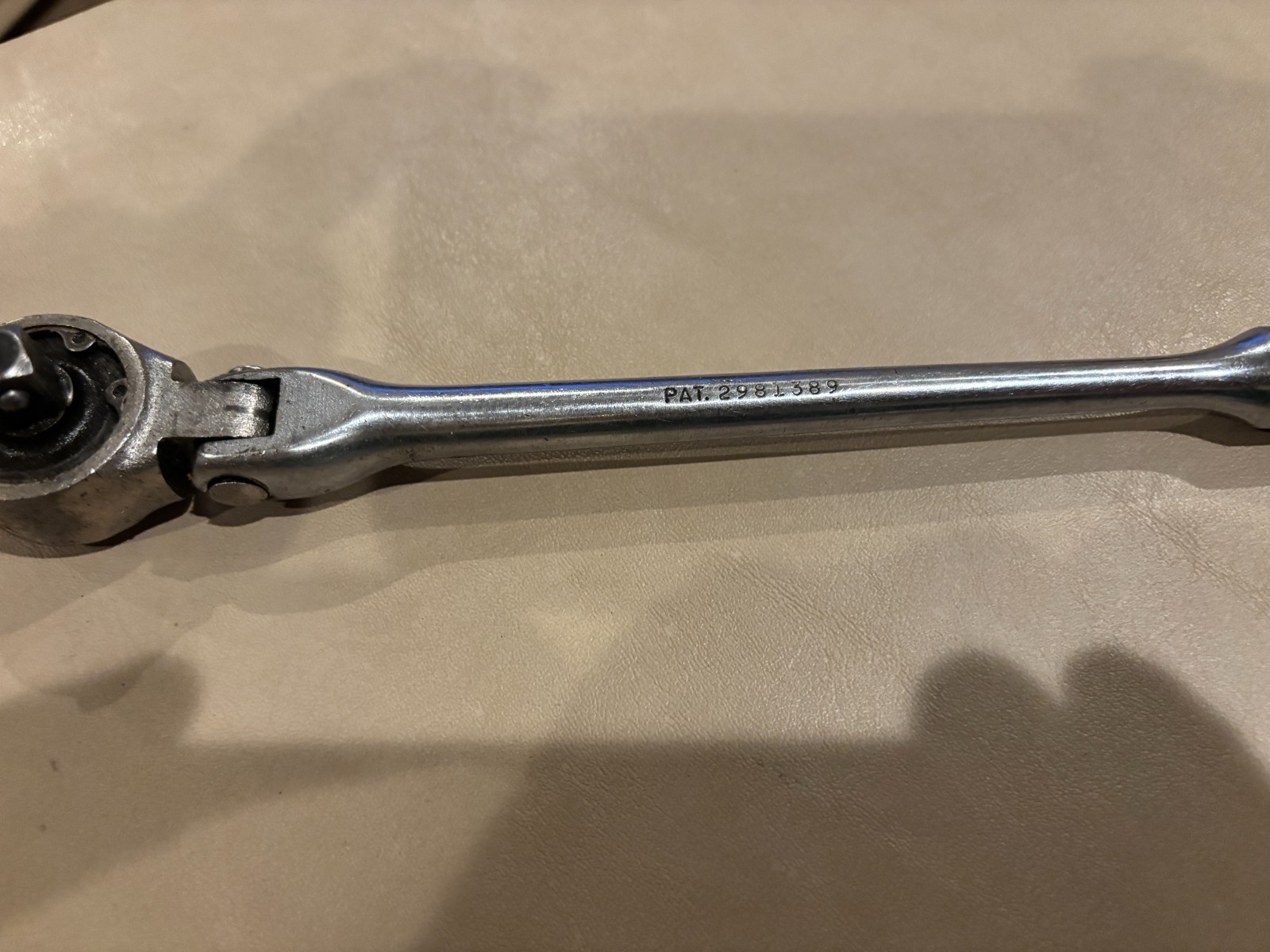 Mac Tools 3/8 drive Flex Head Ratchet X9R, USA, 11 inches