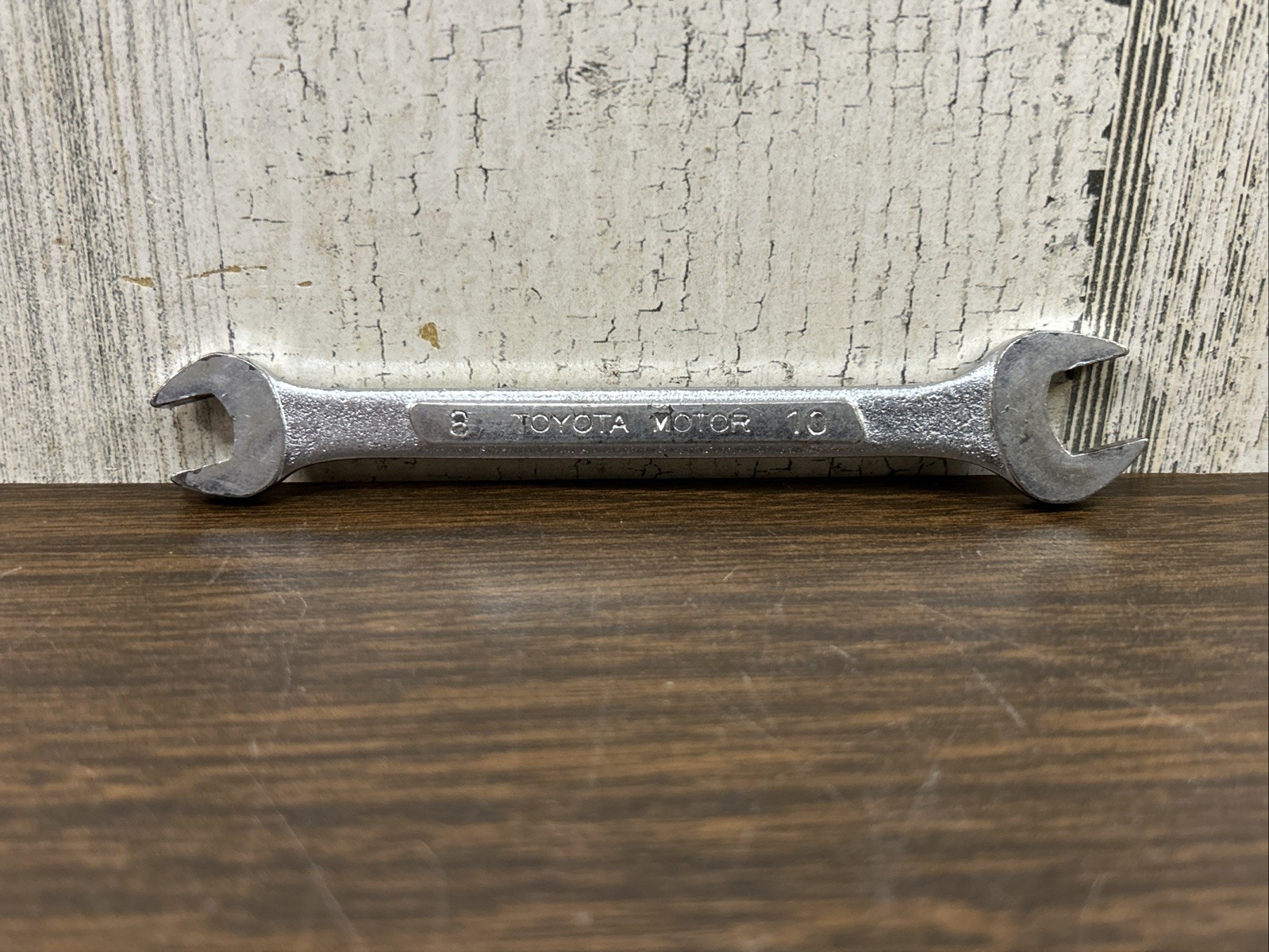 Toyota Motor 8mm / 10mm Nickel Chrome Vanadium Open End Wrench Japan 64