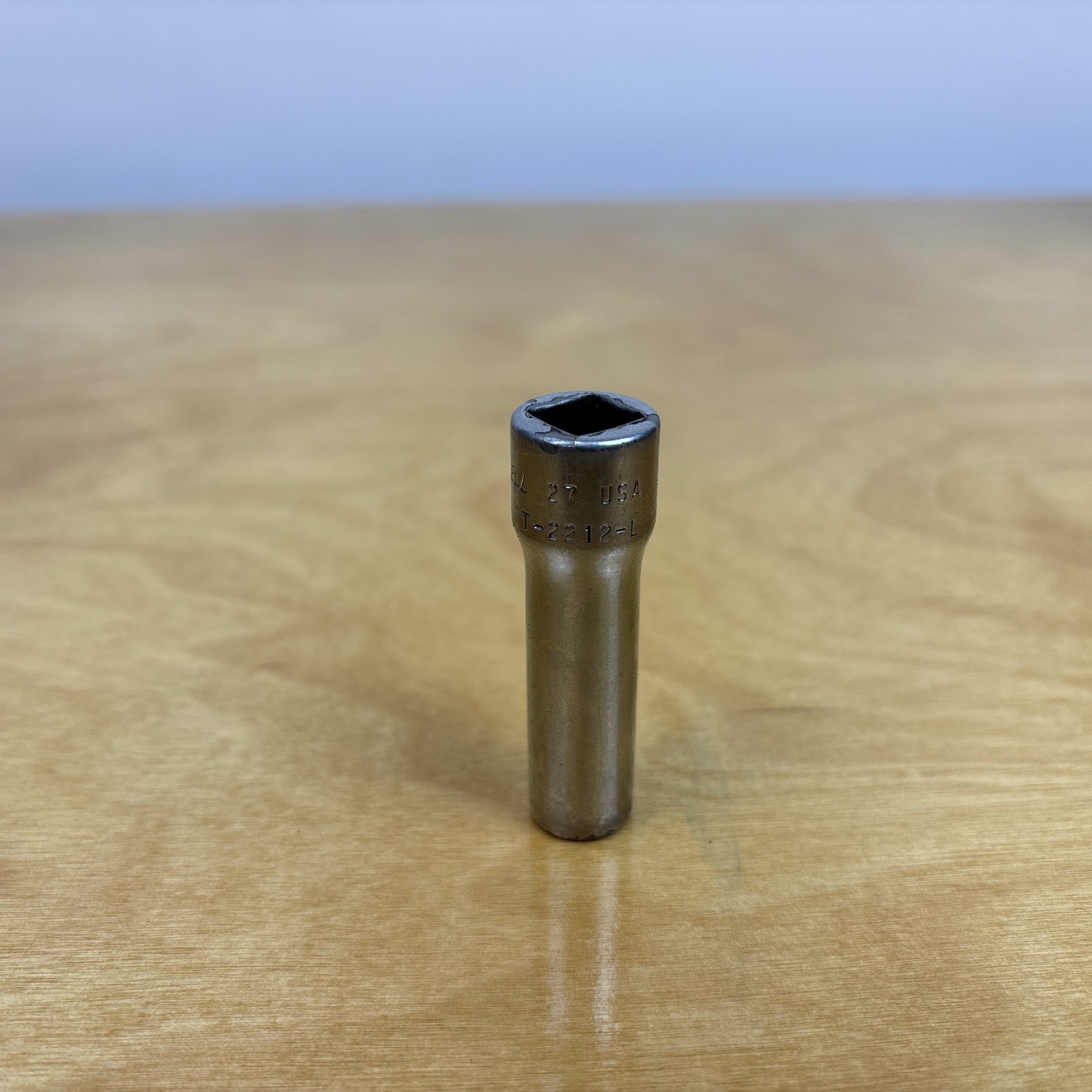 Cornwell 3/8″ 6 Point Deep Chrome Socket 3/8″ Drive T2212L USA T-2212-L