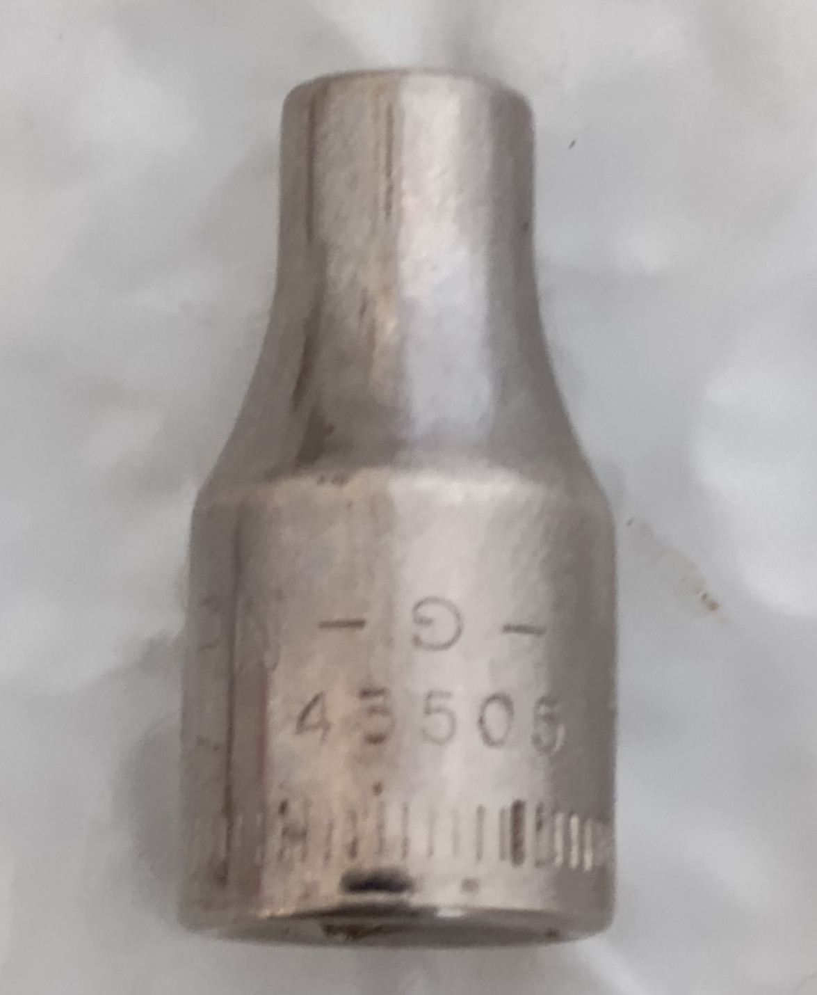 CRAFTSMAN TOOLS USA G43505, 1/4″ DRIVE, 4MM. SOCKET, SHALLOW, 6 POINT.