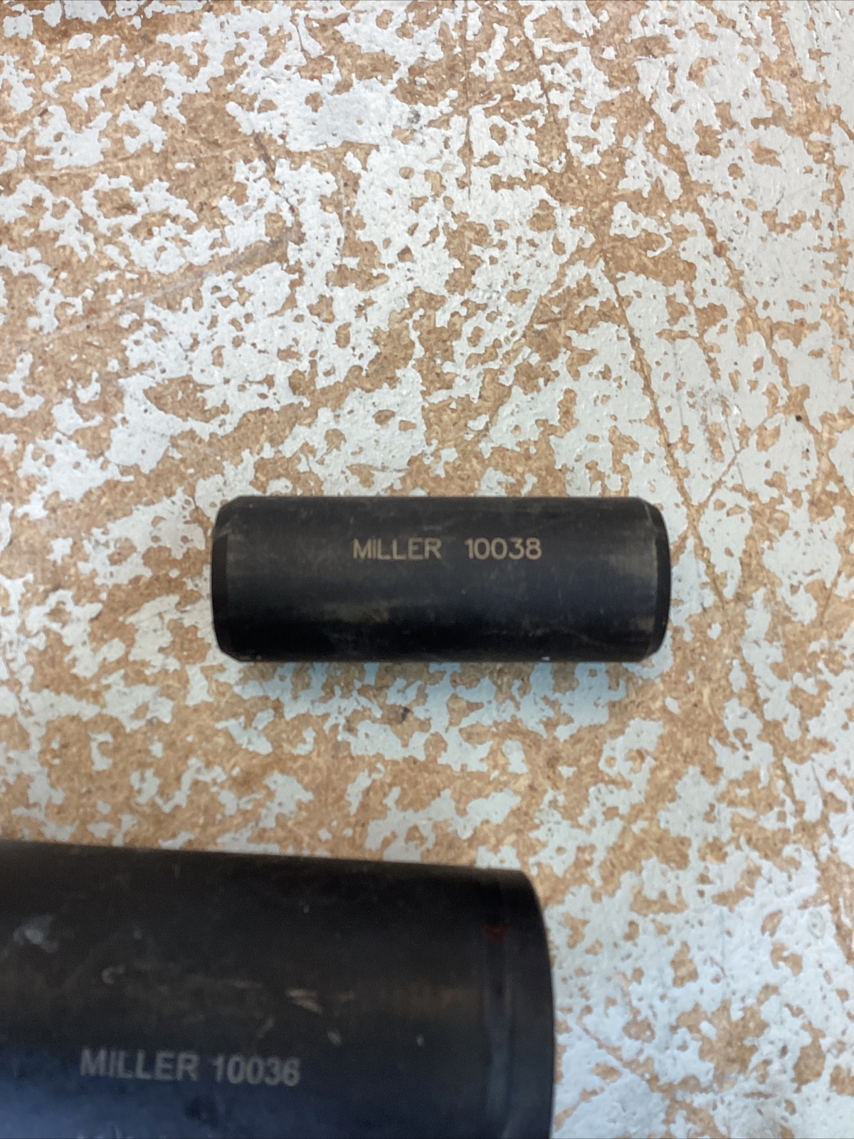 MILLER TOOL 10036 & 10038 BEARING CUP INSTALLER & END PLAY PLUG SET