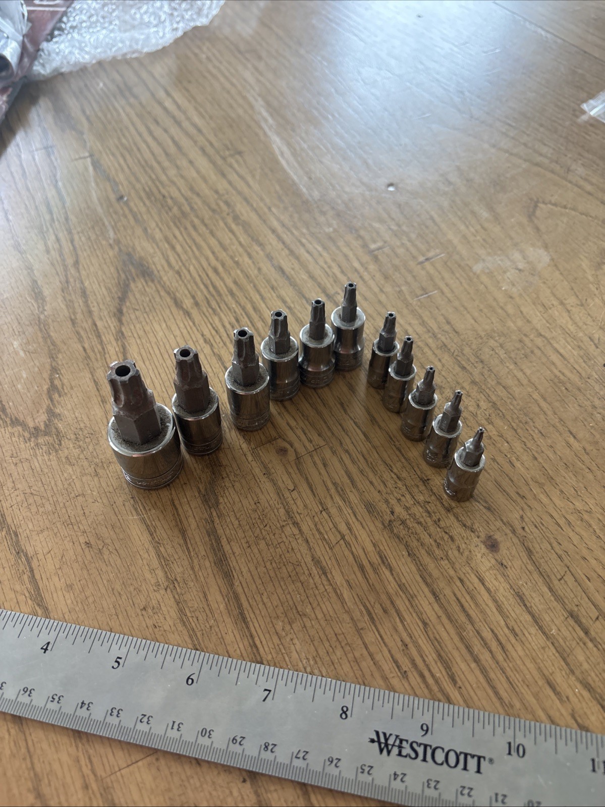 Snap-On 211EFTXRTPY 8IPR-55IPR 11 Piece Tamper-Resistant TORX Plus Socket Set US