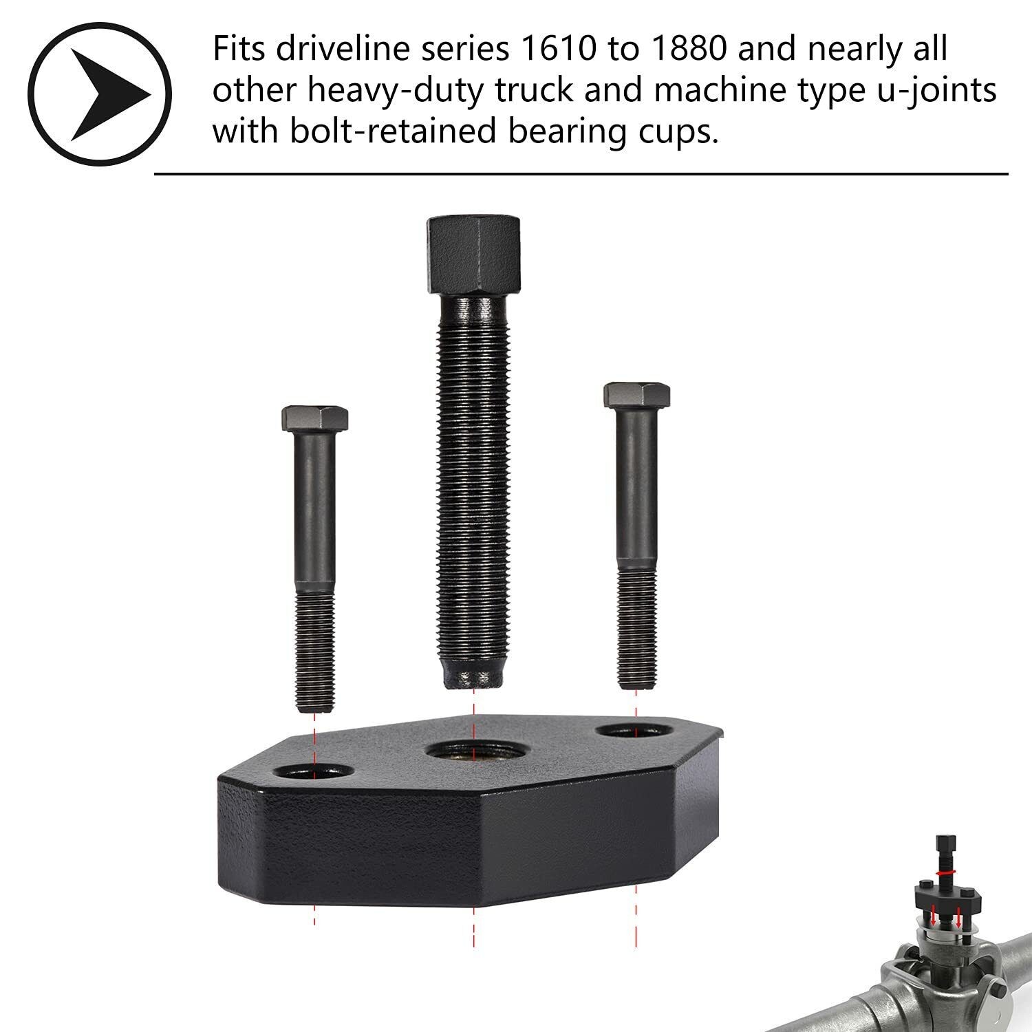 5192 Bearing Cup Installer Tools Kit For Series 1610 to 1880, Truck and Machine