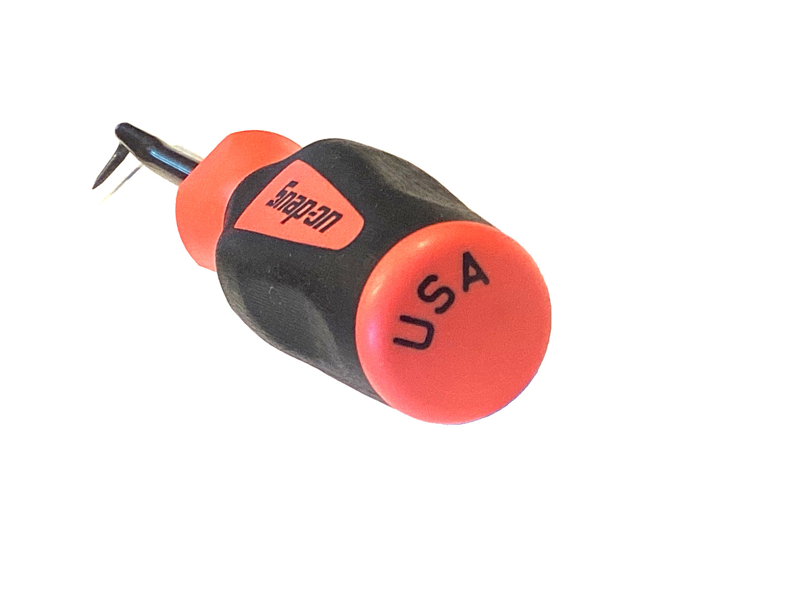 Snap On USA NEW 10” Cotter Pin Puller ORANGE Soft Grip Handle BLACK Shaft SGCP1B