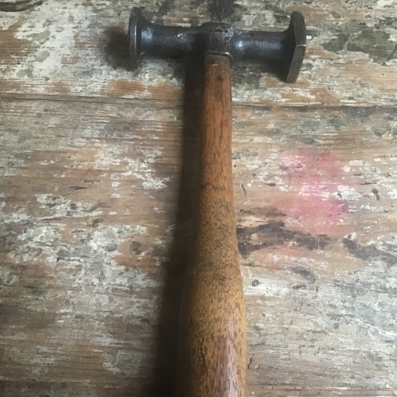 Vintage Fairmount 161-G Curved Face Auto Body Hammer Metal Work Repair Hand Tool