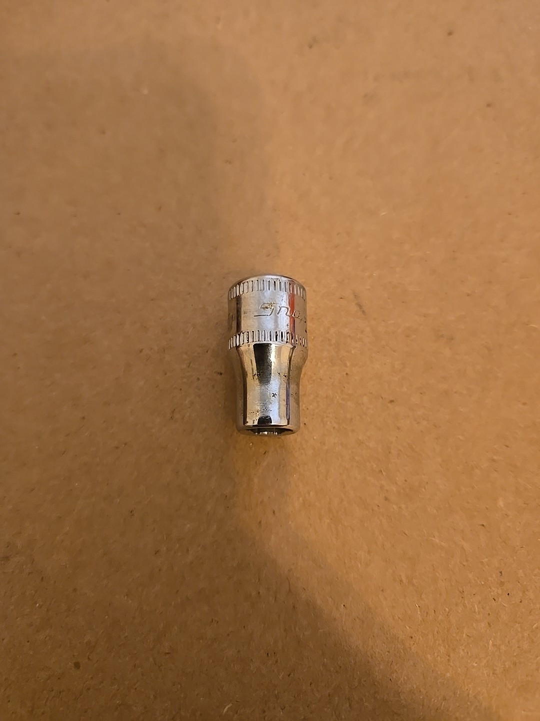 Snap On 1/4″ Drive 6MM 6PT Metric Shallow Chrome Socket TMM6